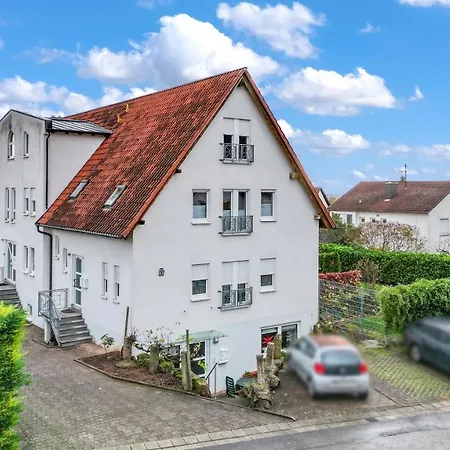 公寓 Winetime - Fuer 3 - Naehe Madenburg - Burg Landeck *